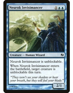 Magic: The Gathering Neurok Invisimancer (008) Moderately Played