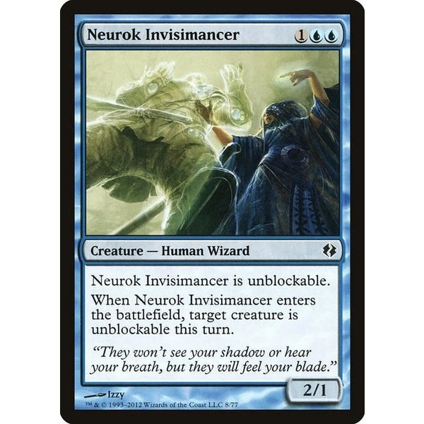 Magic: The Gathering Neurok Invisimancer (008) Moderately Played