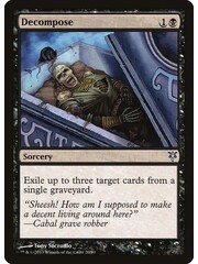 Magic: The Gathering Decompose (020) Moderately Played