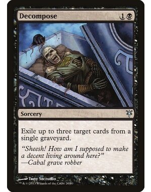 Magic: The Gathering Decompose (020) Moderately Played