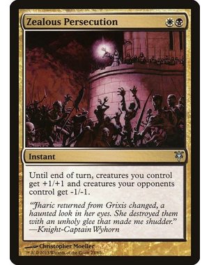 Magic: The Gathering Zealous Persecution (023) Moderately Played