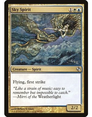 Magic: The Gathering Sky Spirit (010) Moderately Played