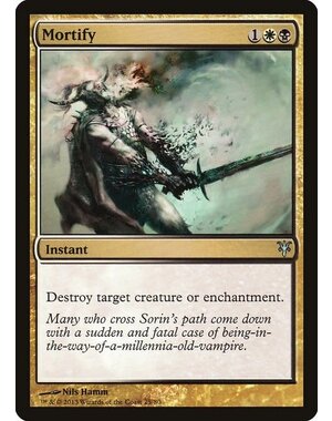 Magic: The Gathering Mortify (025) Moderately Played