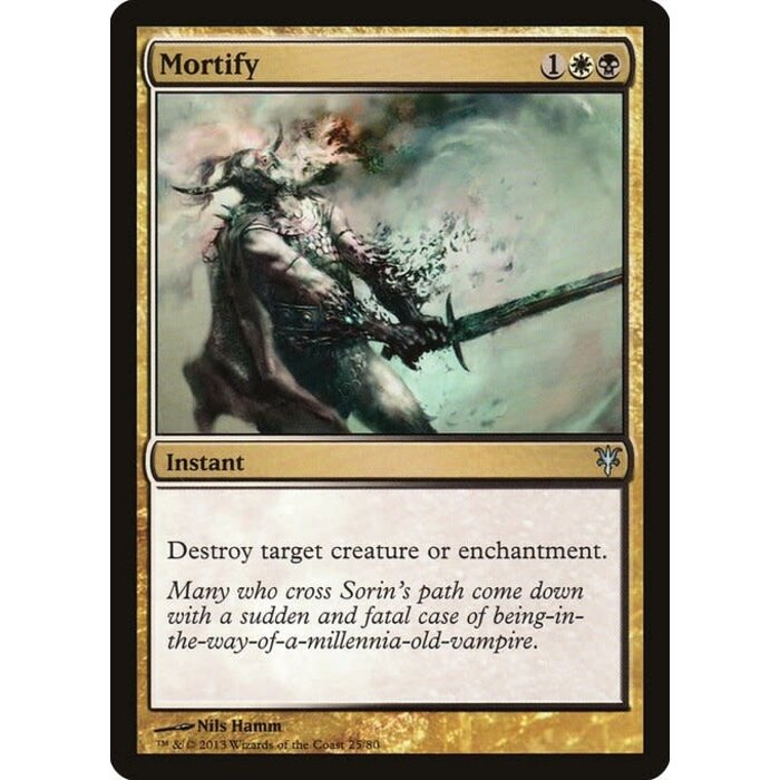 Magic: The Gathering Mortify (025) Moderately Played