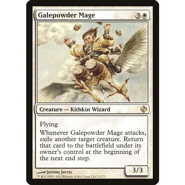Magic: The Gathering Galepowder Mage (012) Moderately Played