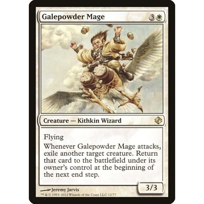 Magic: The Gathering Galepowder Mage (012) Moderately Played