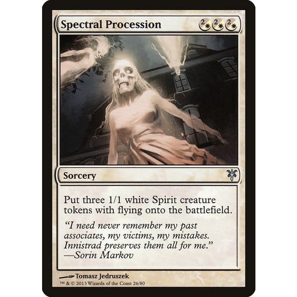 Magic: The Gathering Spectral Procession (026) Lightly Played
