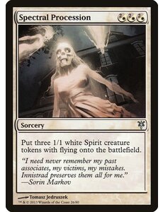 Magic: The Gathering Spectral Procession (026) Moderately Played