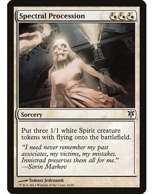 Magic: The Gathering Spectral Procession (026) Moderately Played