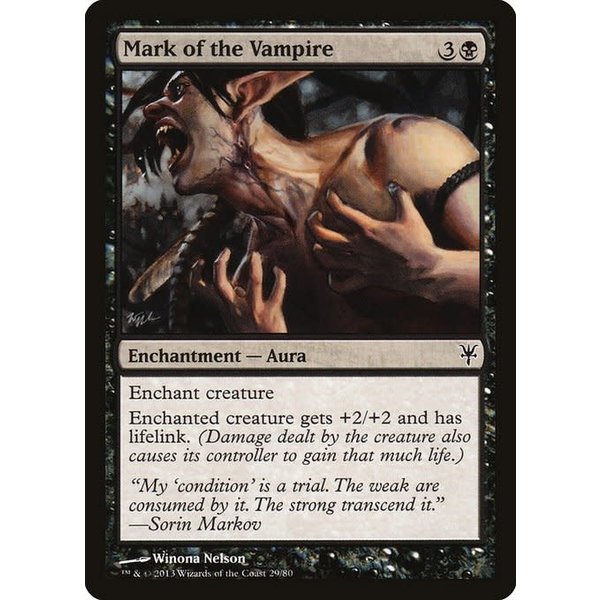 Magic: The Gathering Mark of the Vampire (029) Lightly Played