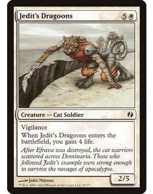 Magic: The Gathering Jedit's Dragoons (020) Moderately Played