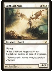 Magic: The Gathering Sunblast Angel (021) Moderately Played