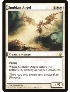Magic: The Gathering Sunblast Angel (021) Moderately Played
