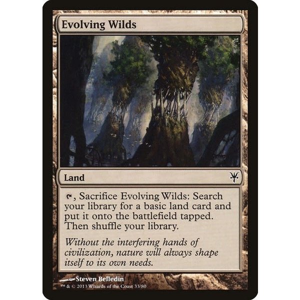 Magic: The Gathering Evolving Wilds (033) Lightly Played