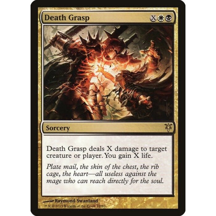 Magic: The Gathering Death Grasp (032) Moderately Played