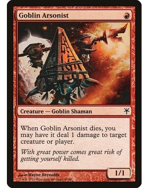 Magic: The Gathering Goblin Arsonist (042) Lightly Played