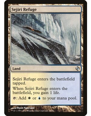 Magic: The Gathering Sejiri Refuge (036) Moderately Played