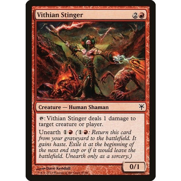 Magic: The Gathering Vithian Stinger (047) Moderately Played