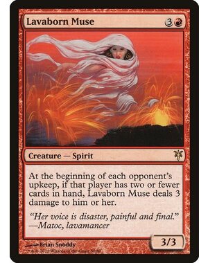 Magic: The Gathering Lavaborn Muse (050) Lightly Played