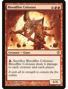 Magic: The Gathering Bloodfire Colossus (062) Moderately Played