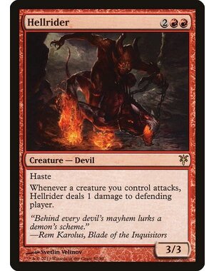 Magic: The Gathering Hellrider (052) Moderately Played