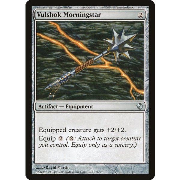 Magic: The Gathering Vulshok Morningstar (066) Moderately Played