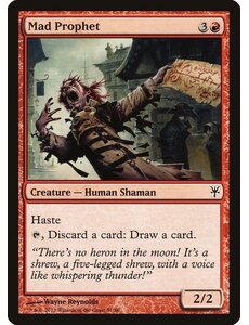 Magic: The Gathering Mad Prophet (051) Moderately Played