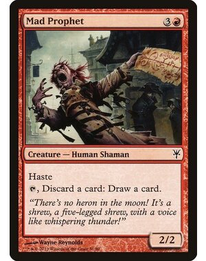 Magic: The Gathering Mad Prophet (051) Moderately Played