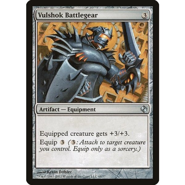 Magic: The Gathering Vulshok Battlegear (068) Moderately Played
