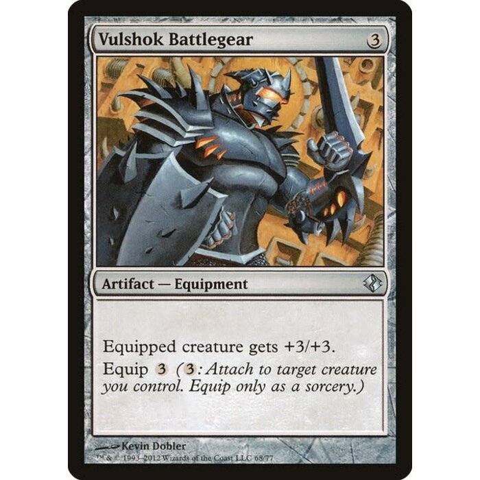 Magic: The Gathering Vulshok Battlegear (068) Moderately Played
