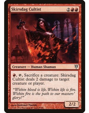 Magic: The Gathering Skirsdag Cultist (053) Moderately Played