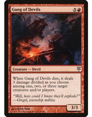 Magic: The Gathering Gang of Devils (056) Moderately Played