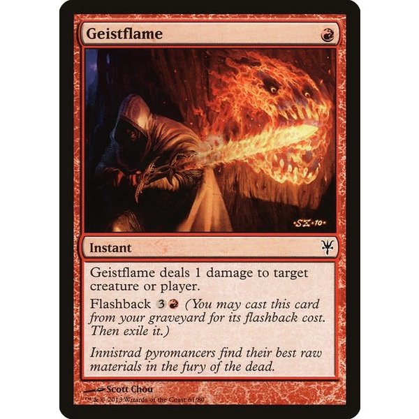 Magic: The Gathering Geistflame (061) Moderately Played