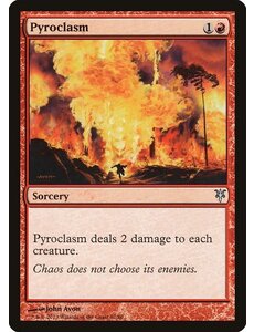Magic: The Gathering Pyroclasm (062) Moderately Played