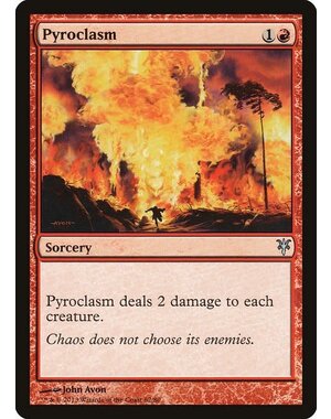 Magic: The Gathering Pyroclasm (062) Moderately Played