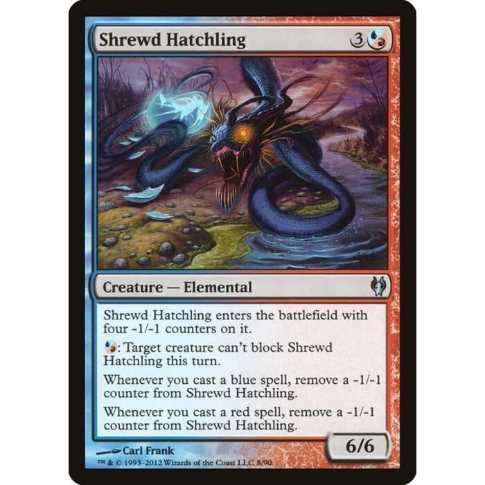 Magic: The Gathering Shrewd Hatchling (008) Lightly Played