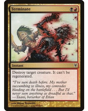 Magic: The Gathering Terminate (064) Moderately Played