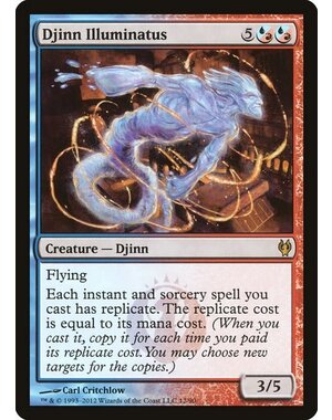 Magic: The Gathering Djinn Illuminatus (012) Moderately Played