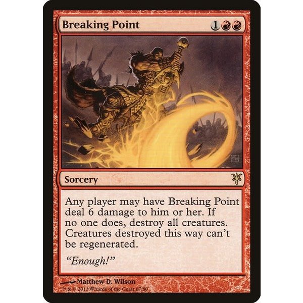 Magic: The Gathering Breaking Point (067) Moderately Played