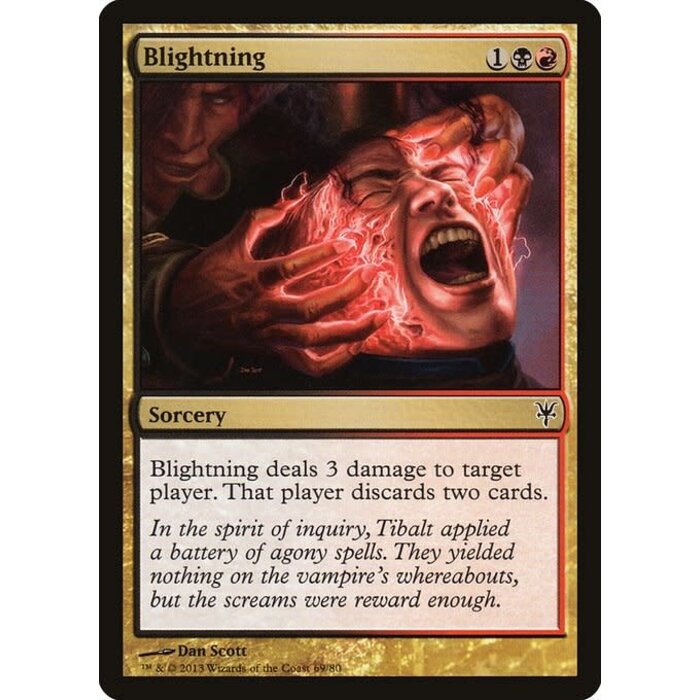 Magic: The Gathering Blightning (069) Lightly Played