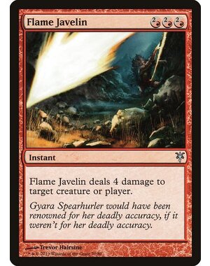 Magic: The Gathering Flame Javelin (070) Moderately Played