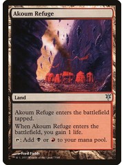 Magic: The Gathering Akoum Refuge (073) Lightly Played