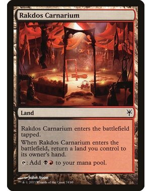 Magic: The Gathering Rakdos Carnarium (074) Lightly Played
