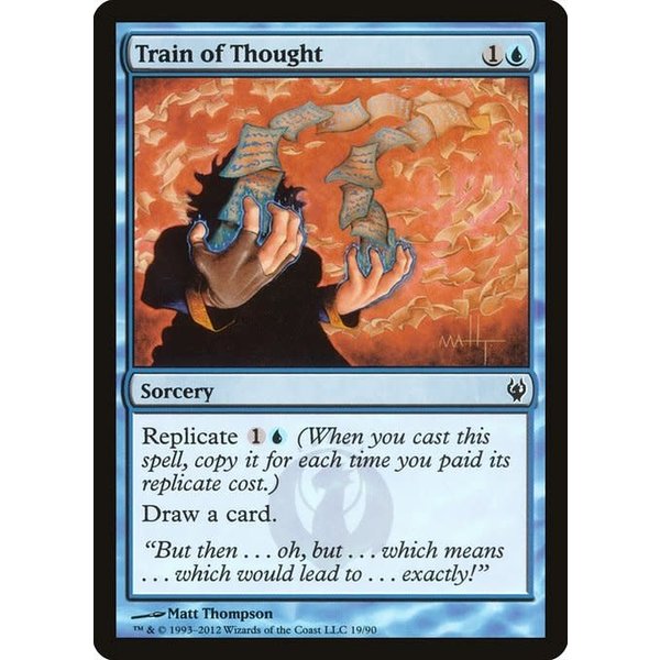 Magic: The Gathering Train of Thought (019) Lightly Played