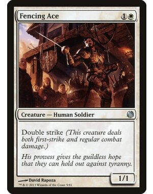 Magic: The Gathering Fencing Ace (005) Lightly Played
