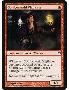 Magic: The Gathering Somberwald Vigilante (002) Lightly Played