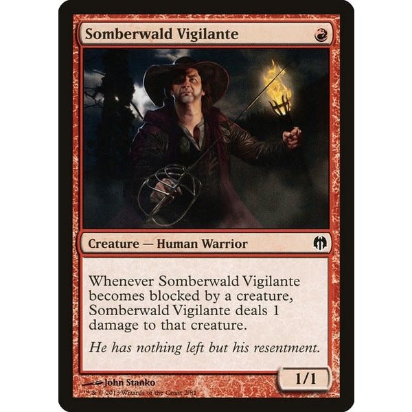 Magic: The Gathering Somberwald Vigilante (002) Lightly Played
