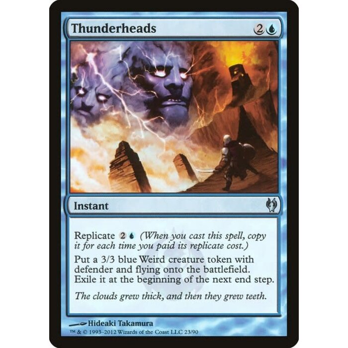 Magic: The Gathering Thunderheads (023) Lightly Played