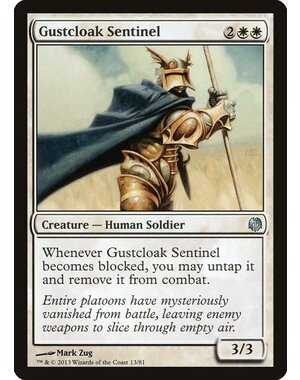 Magic: The Gathering Gustcloak Sentinel (013) Moderately Played