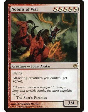 Magic: The Gathering Nobilis of War (015) Lightly Played